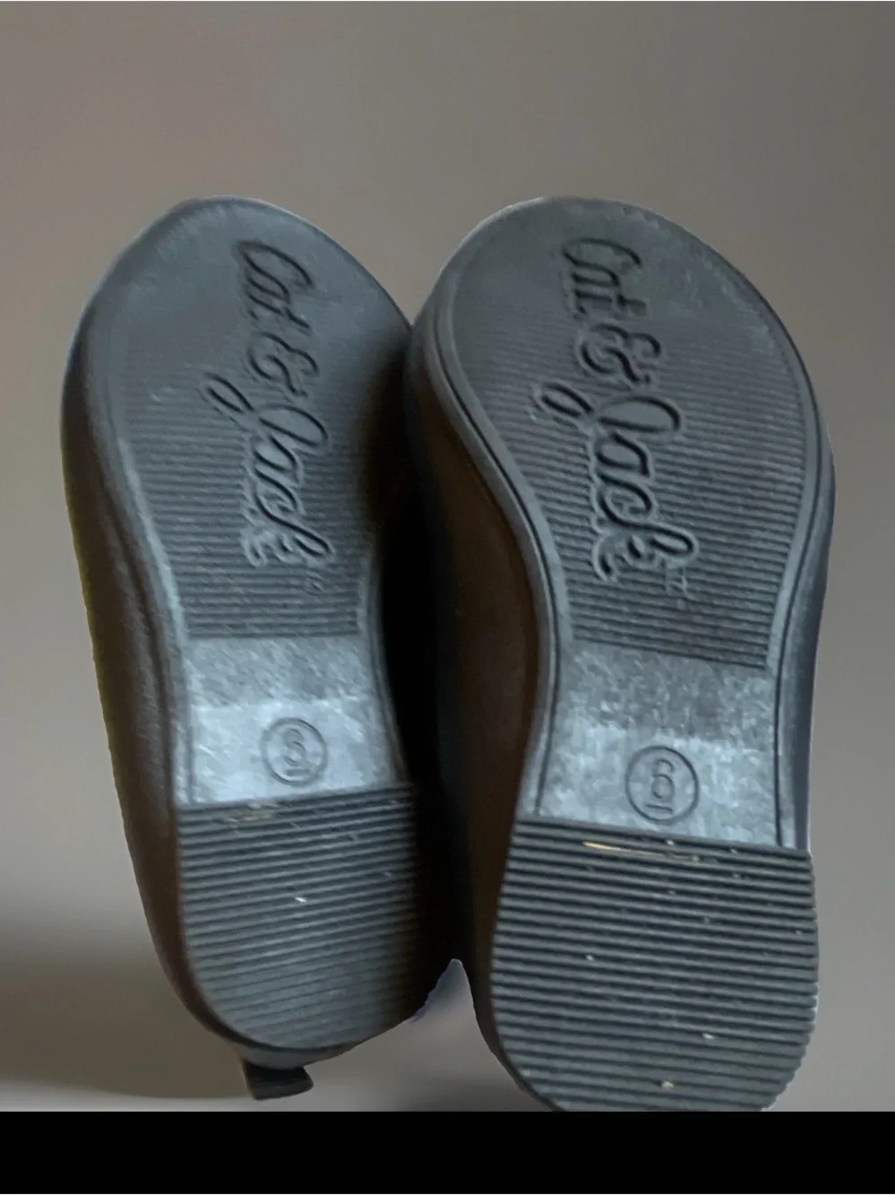 Cat & Jack Black Mary Jane Ballet Flats with Bow Detail